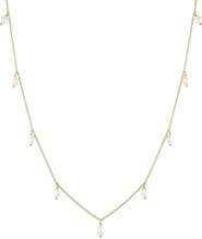 Untamed Petals Angelica Pearl Necklace