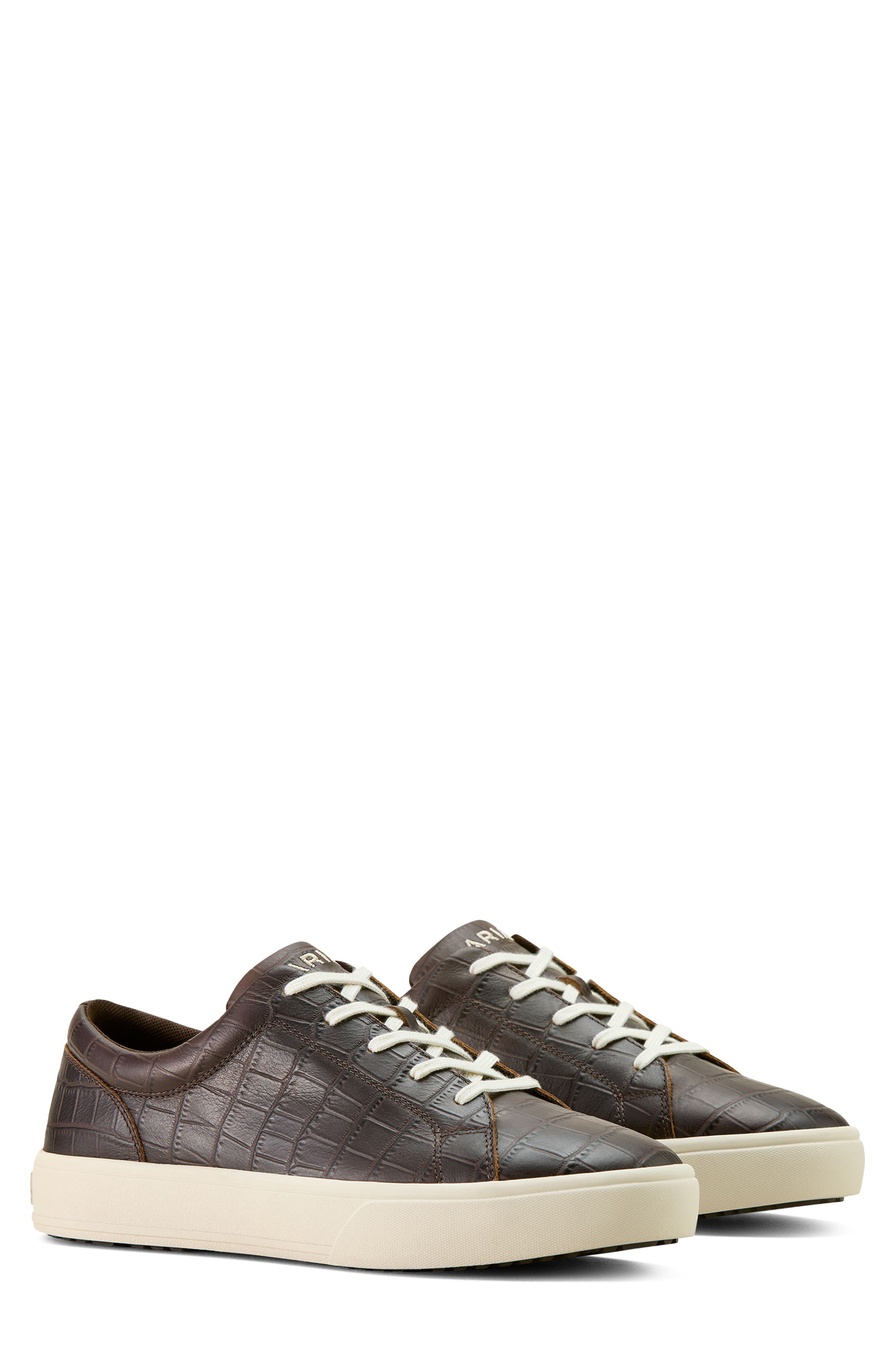 Sawyer Sneaker, Alternate, color, BROWN