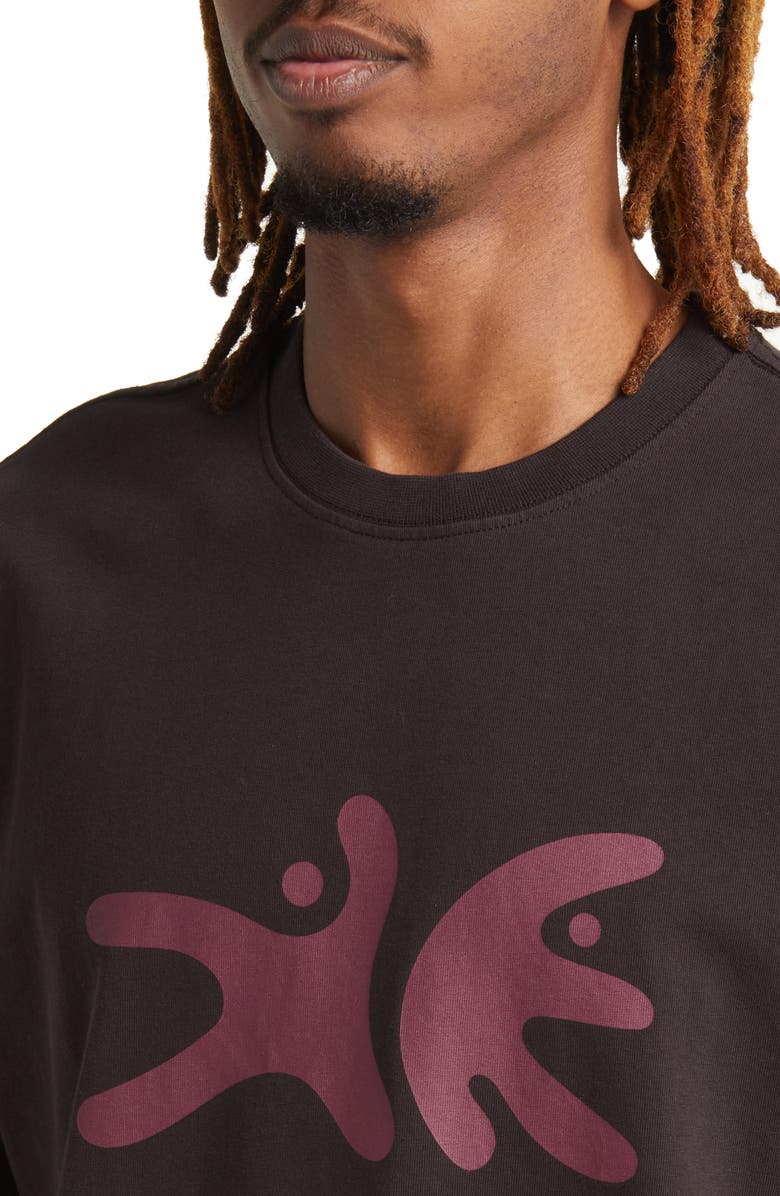 Saturdays NYC Sound Waves Cotton Graphic T-Shirt, Alternate, color, 