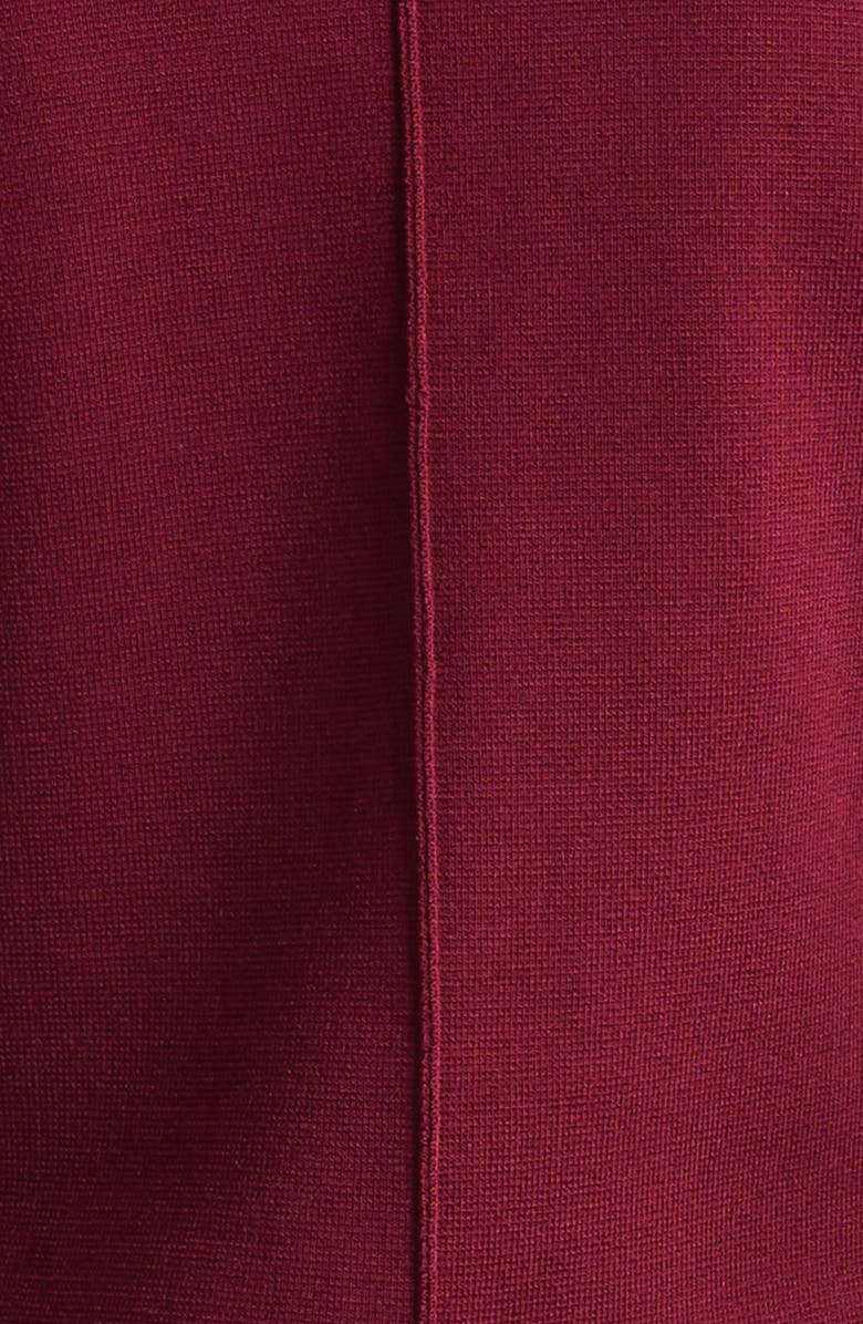 L
AGENCE Chamberlain Knit Blazer, Alternate, color, Dark Port/ Gold