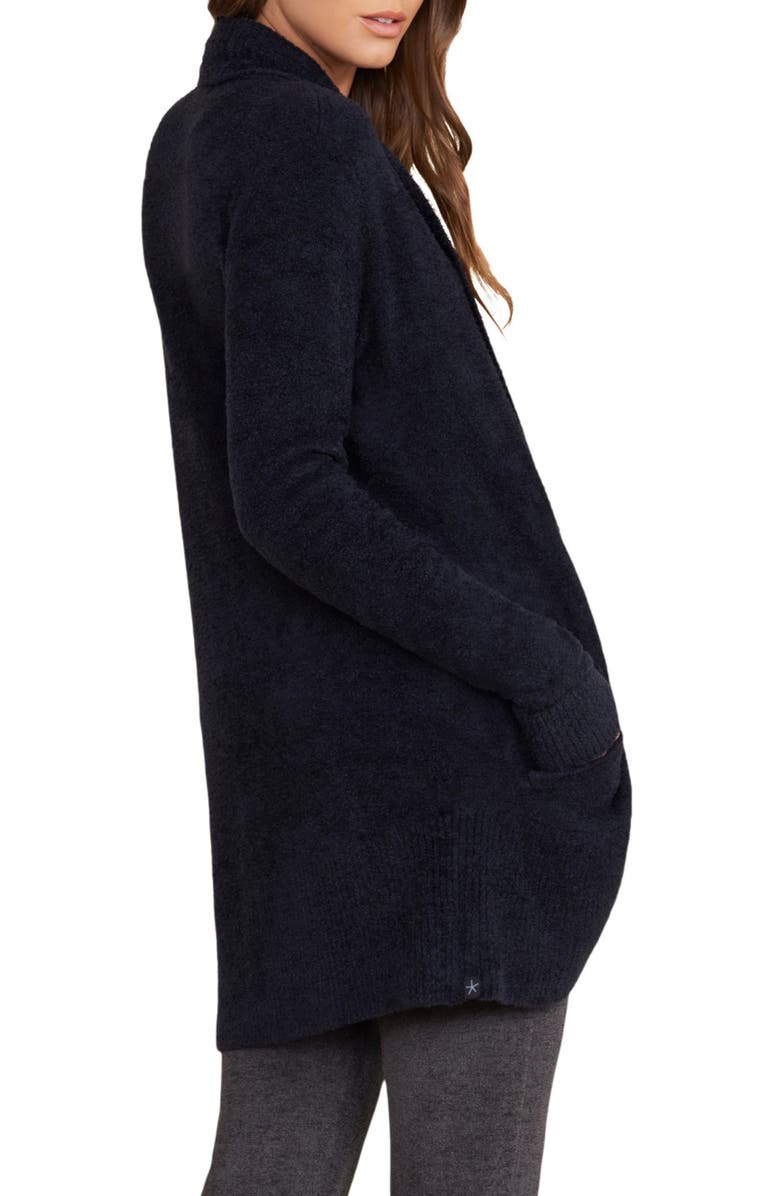 Barefoot Dreams<sup>®</sup> CozyChic<sup>®</sup> Lite<sup>®</sup> Circle Cardigan, Alternate, color, Black