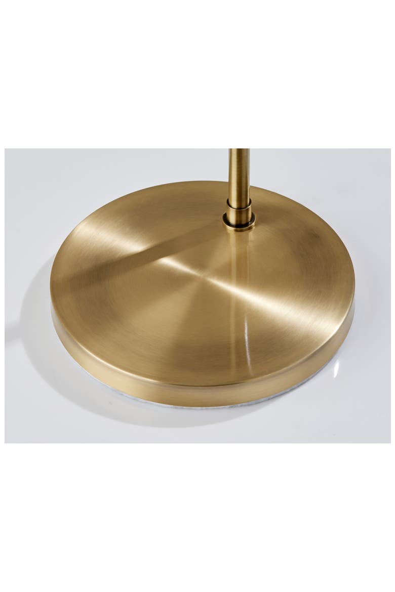 Magnolia Arc Floor Lamp, Alternate, color, ANTIQUE BRASS
