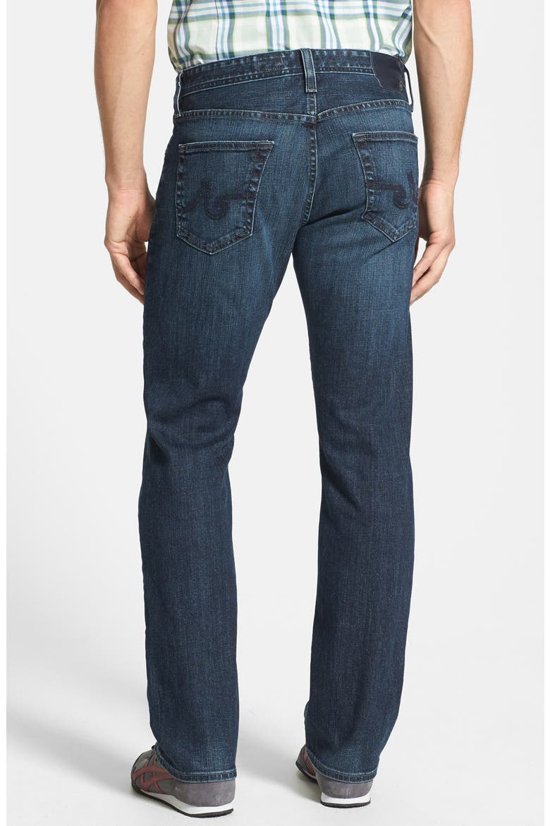 'Protégé' Straight Leg Jeans, Alternate, color, EVERSON