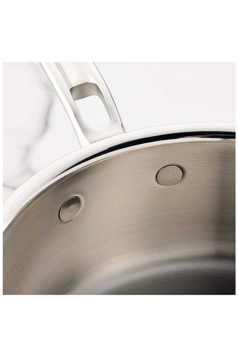 ProBond® Luxe Professional Clad Stainless Steel 1.5-Quart Saucepan with Lid, Alternate, color, NO COLOR