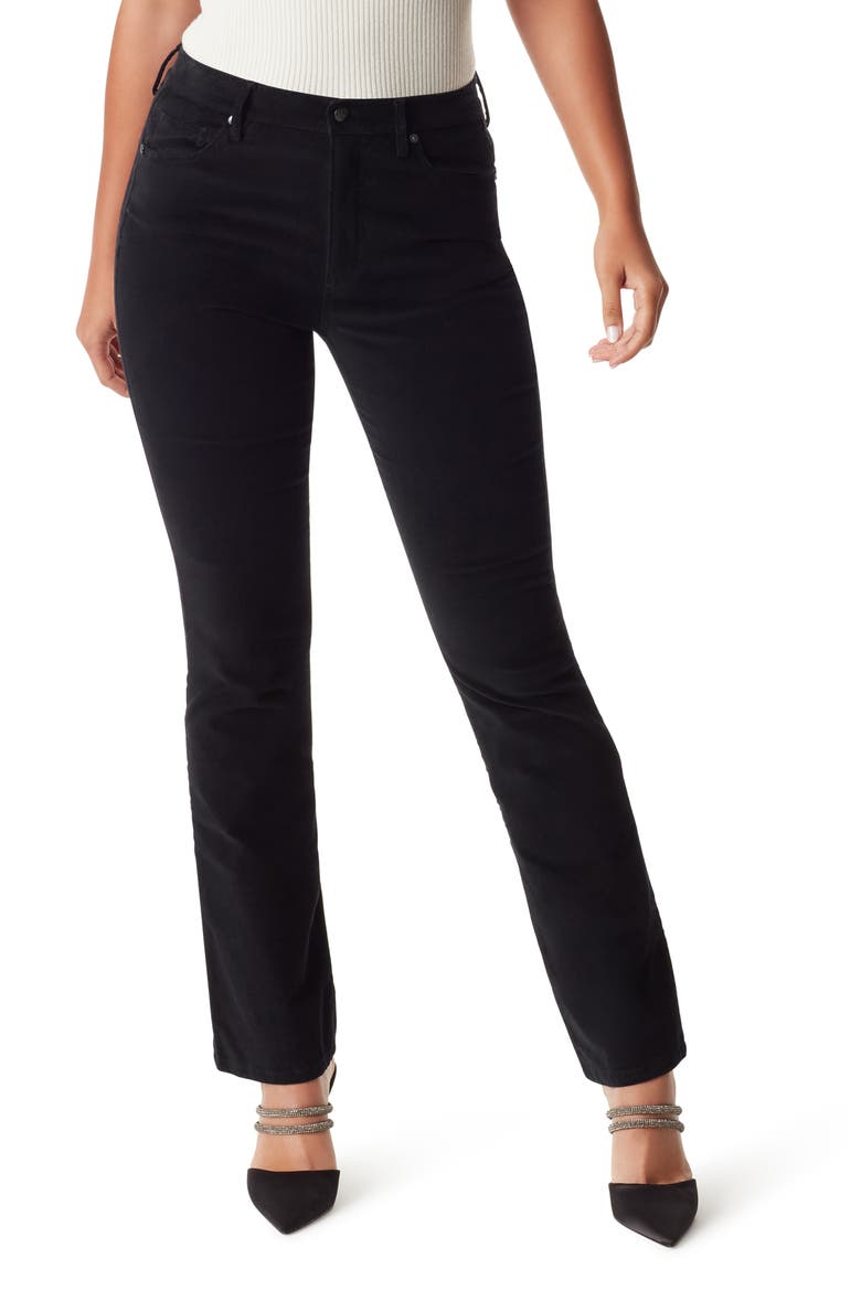 Penny Bootcut Jeans, Main, color, BLACK
