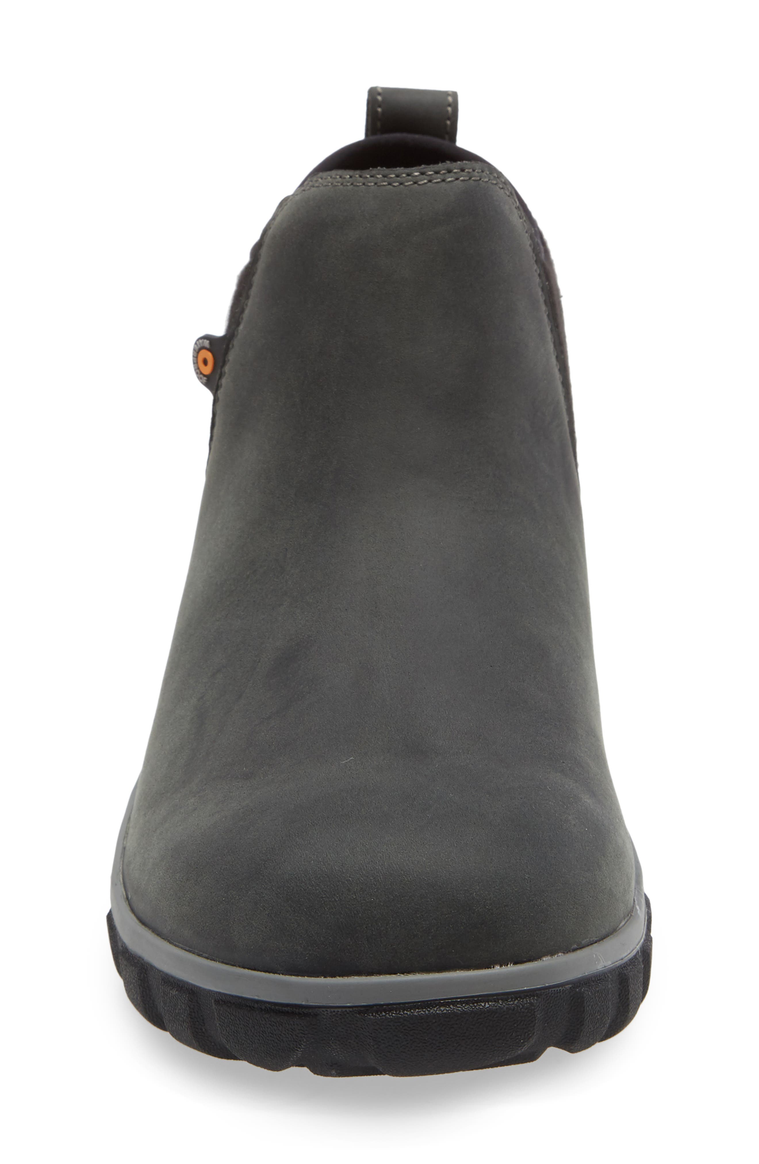 Classic Casual Waterproof Chelsea Boot, Alternate, color, DARK GRAY