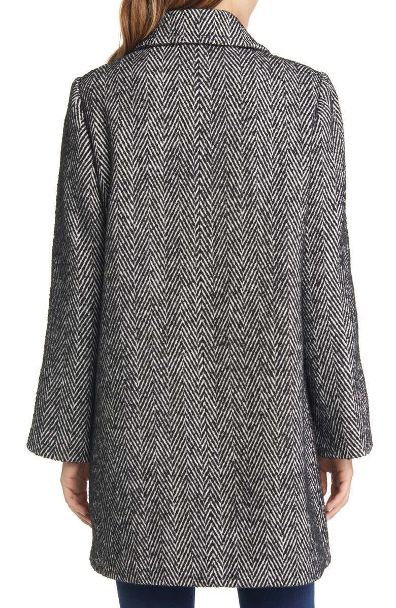 Sam Edelman Chevron Double Breasted Blazer, Alternate, color, 