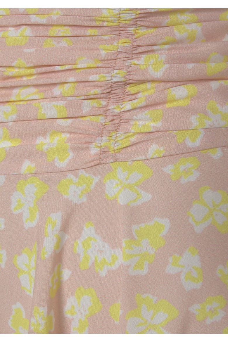 Printed Flowy Culottes, Alternate, color, Yellow Multi