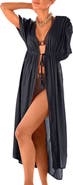LASCANA Women's Short Sleeve Cover Up