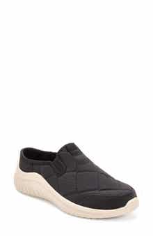 DEARFOAMS Quilted Woven Mule
