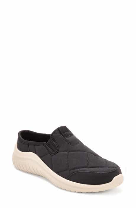 DEARFOAMS Quilted Woven Mule