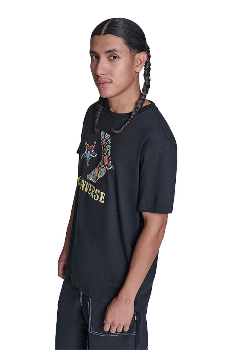 Accessories T-Shirt, Alternate, color, CONVERSE BLACK