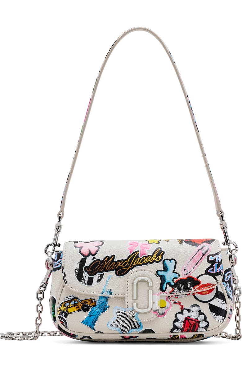 Marc Jacobs The Clover Sticker Shoulder Bag, Main, color,