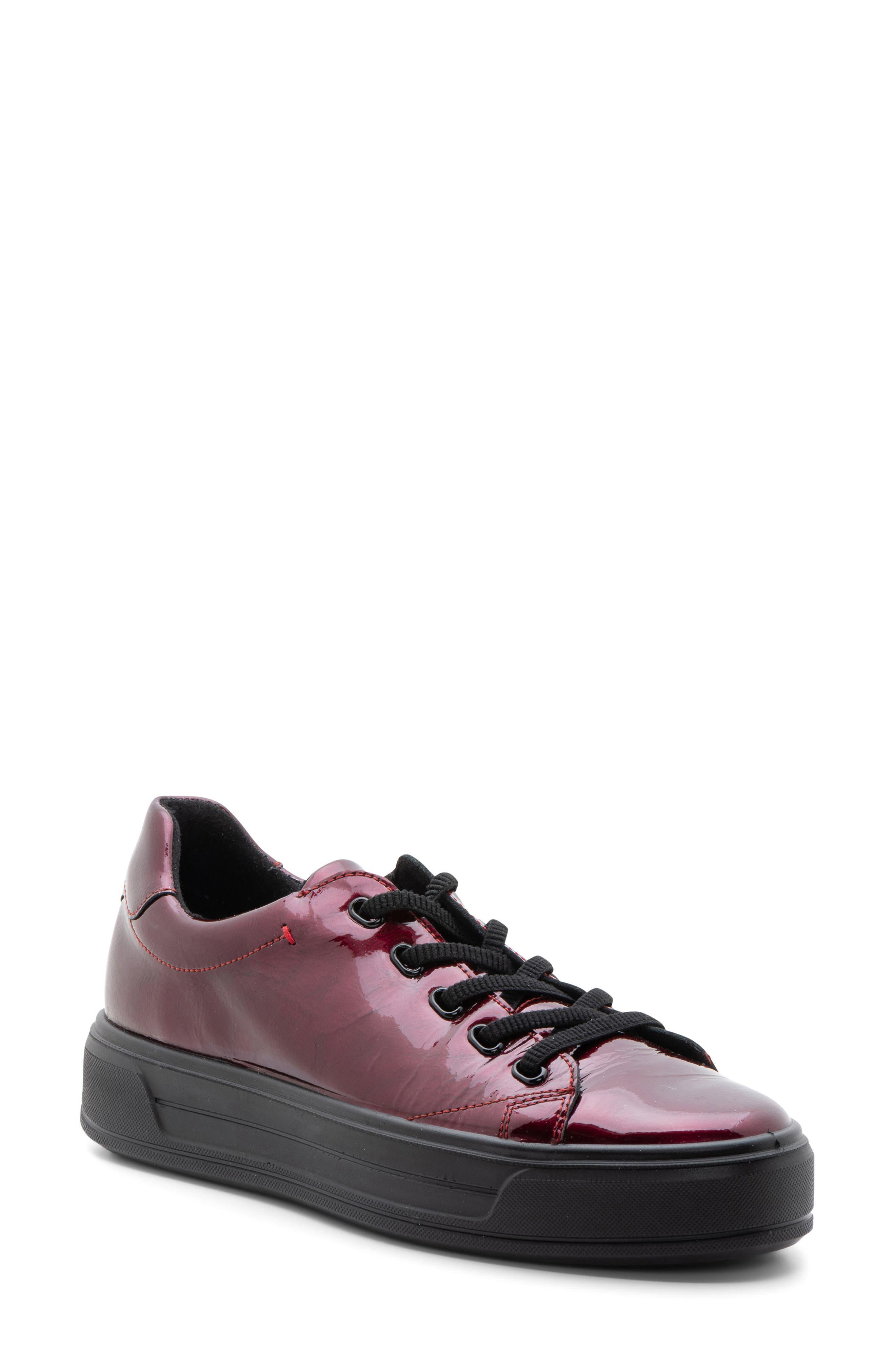 ara Crystal Platform Sneaker in Chilli 