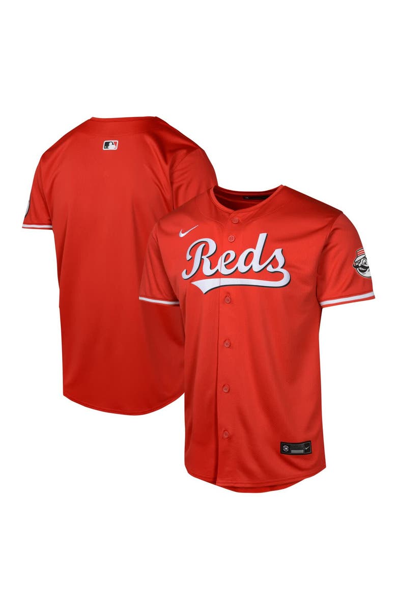 Nike Youth Nike Red Cincinnati Reds Alternate Limited Jersey, Alternate, color, 