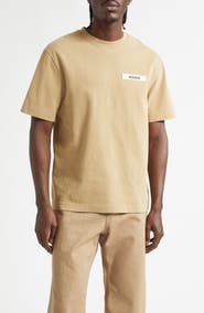 Jacquemus Le T-Shirt Gros Grain Cotton T-Shirt