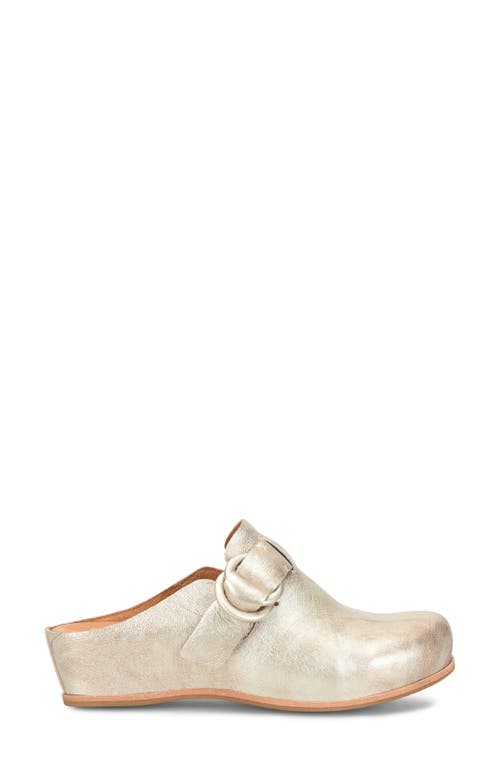 Kork-ease ® Kori Platform Wedge Mule In Gold