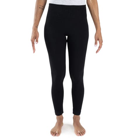 Fleece Lined Leggings - 4" Waistband