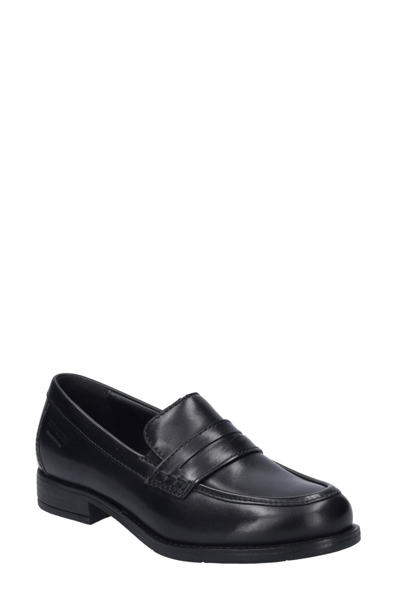Josef Seibel Simona 07 Penny Loafer in Black 