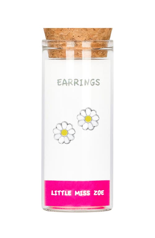 Little Miss Zoe Kids'  Daisy Stud Earrings