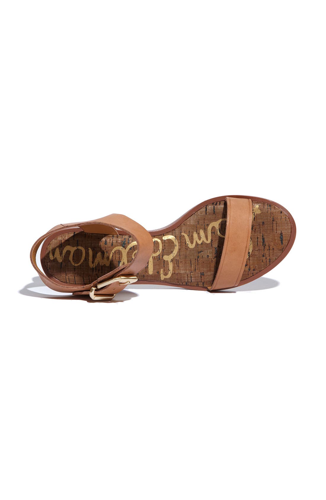 'Trina' Sandal, Alternate, color, WHISKEY LEATHER