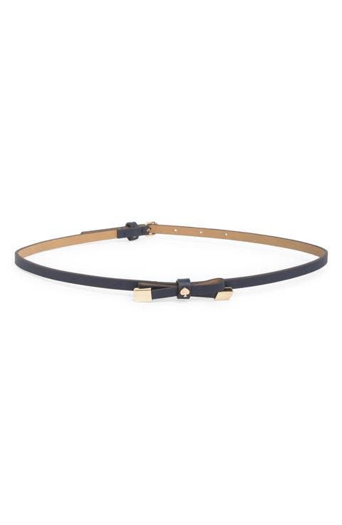8mm shoestring bow belt