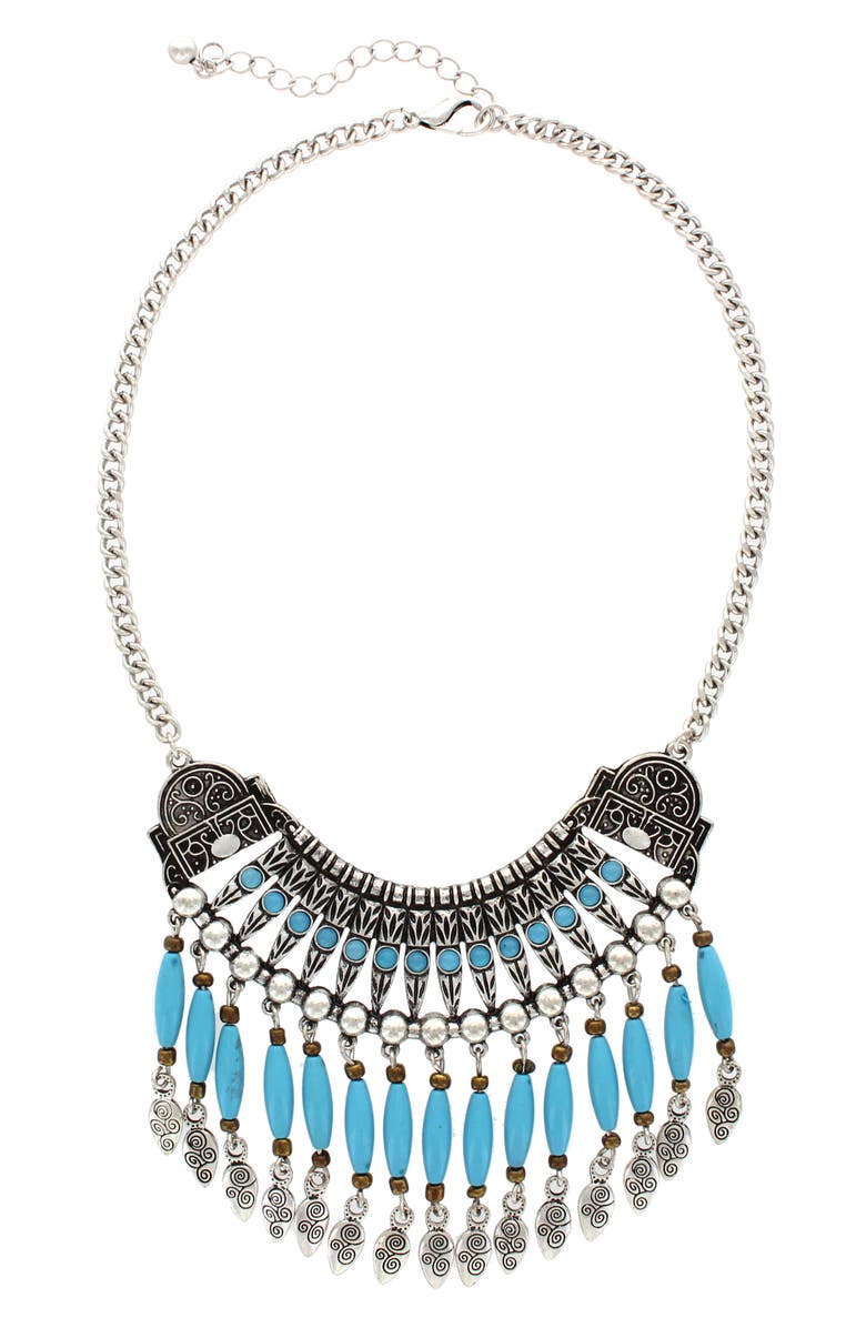 OLIVIA WELLES Kelsa Beaded Necklace, Alternate, color, 
