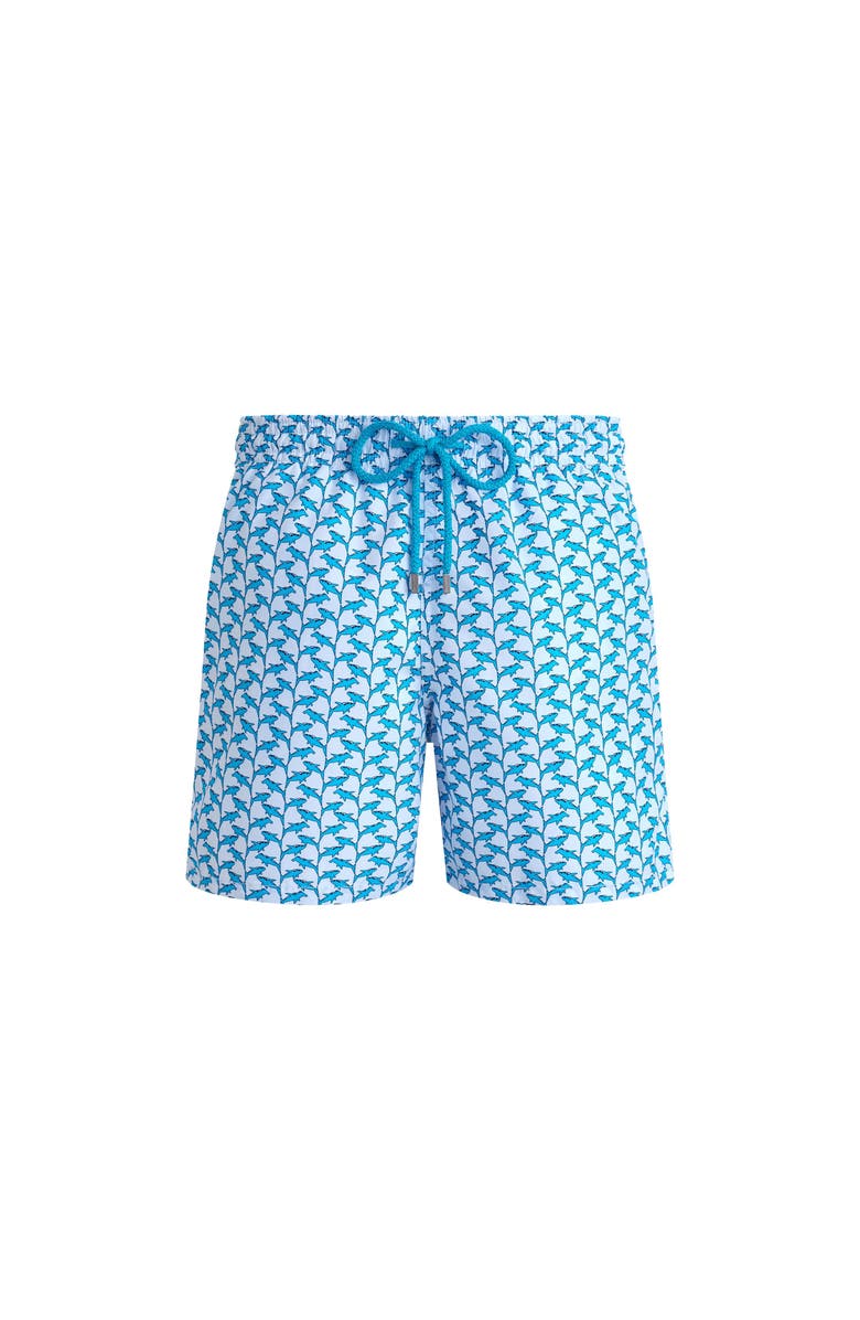 Vilebrequin Swim Shorts Net Sharks, Main, color, White