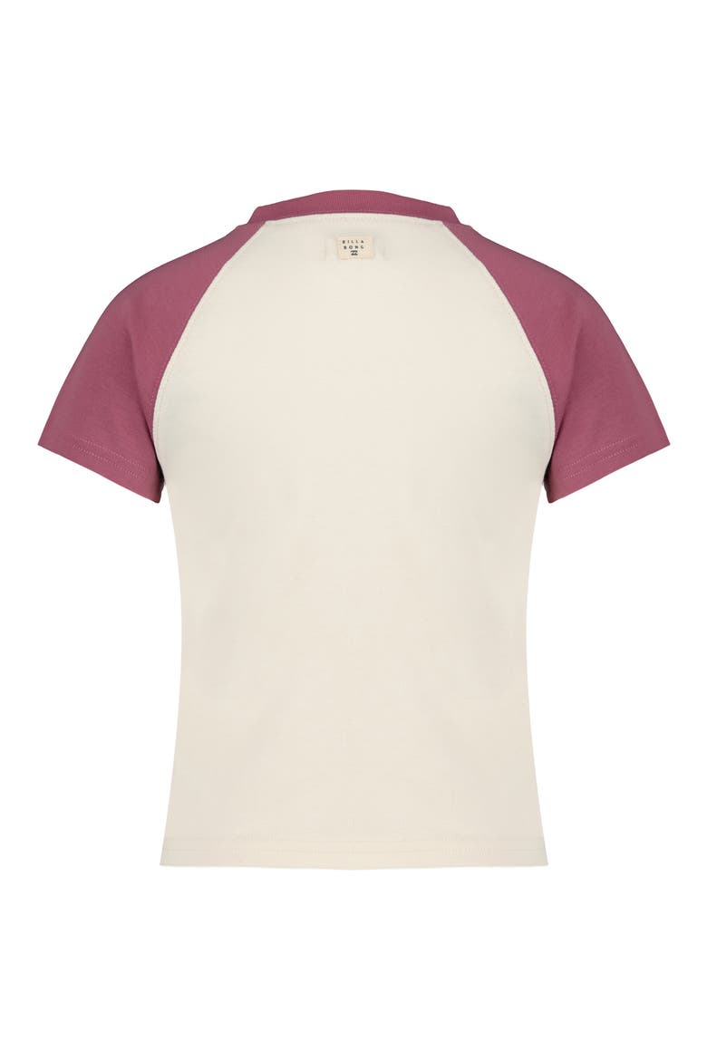 Kids' Horizon Graphic Raglan T-Shirt, Alternate, color, CRYSTAL