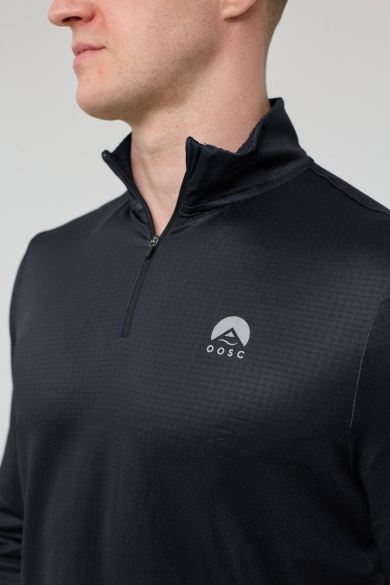 Elite Activewear 1/4 Zip Top - Black, Alternate, color, Black