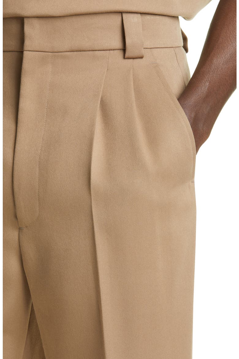 Pleated Pants (Nordstrom Exclusive), Alternate, color, TAUPE