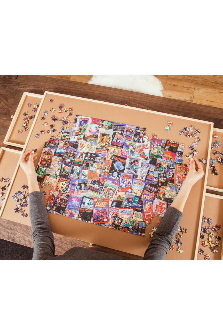 8-Bit Armageddon Retro Video Game Puzzle | 1000 Piece Jigsaw Puzzle, Alternate, color, Multi-Color