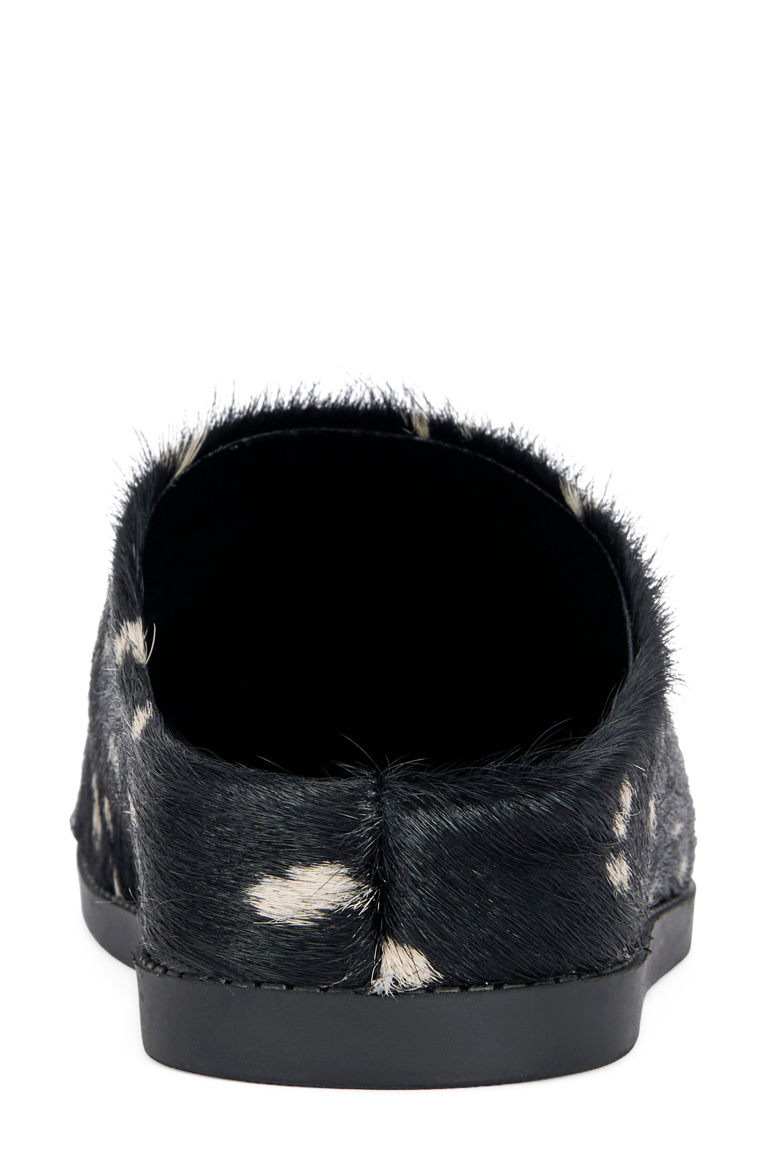Ramses Genuine Calf Hair Clog, Alternate, color, BLACK MULTI CALF HAIR