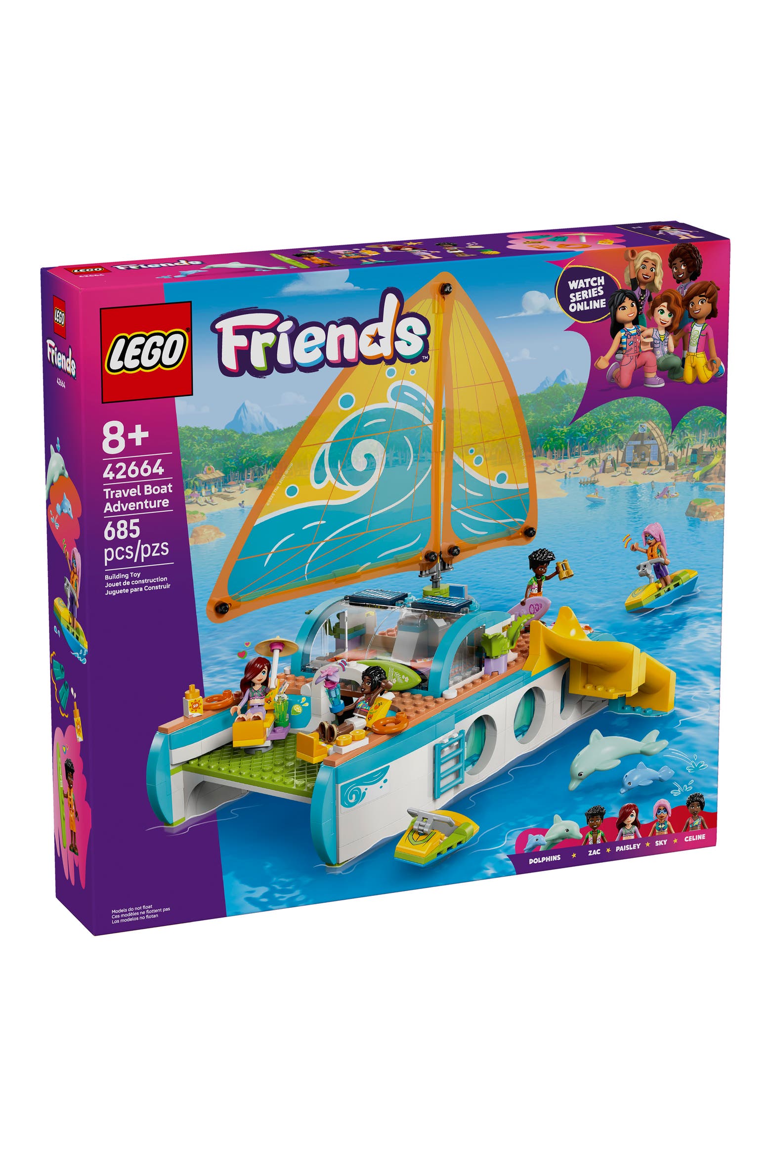 Adventure Toy Rack LEGO Travel Boat Adventure 42664 | Nordstromrack
