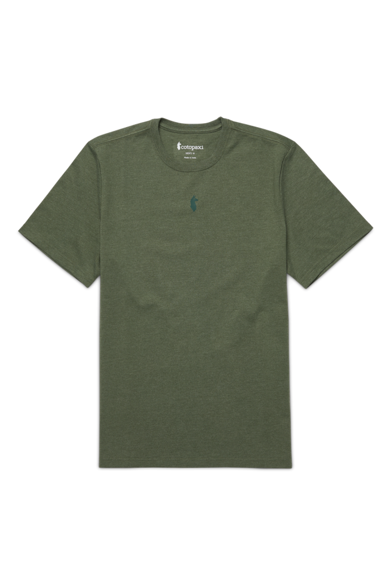 Llama Icon T-Shirt - Men's, Alternate, color, Fatigue