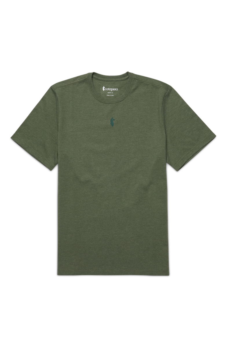 Cotopaxi Llama Icon T-Shirt - Men's, Alternate, color, Fatigue