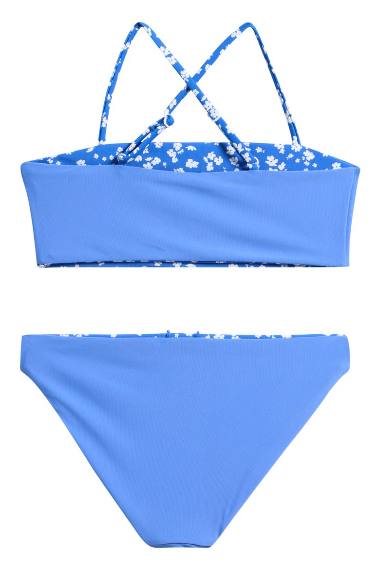 Kids' Sunshine Reversible Two-Piece Swimsuit, Alternate, color, BLUE