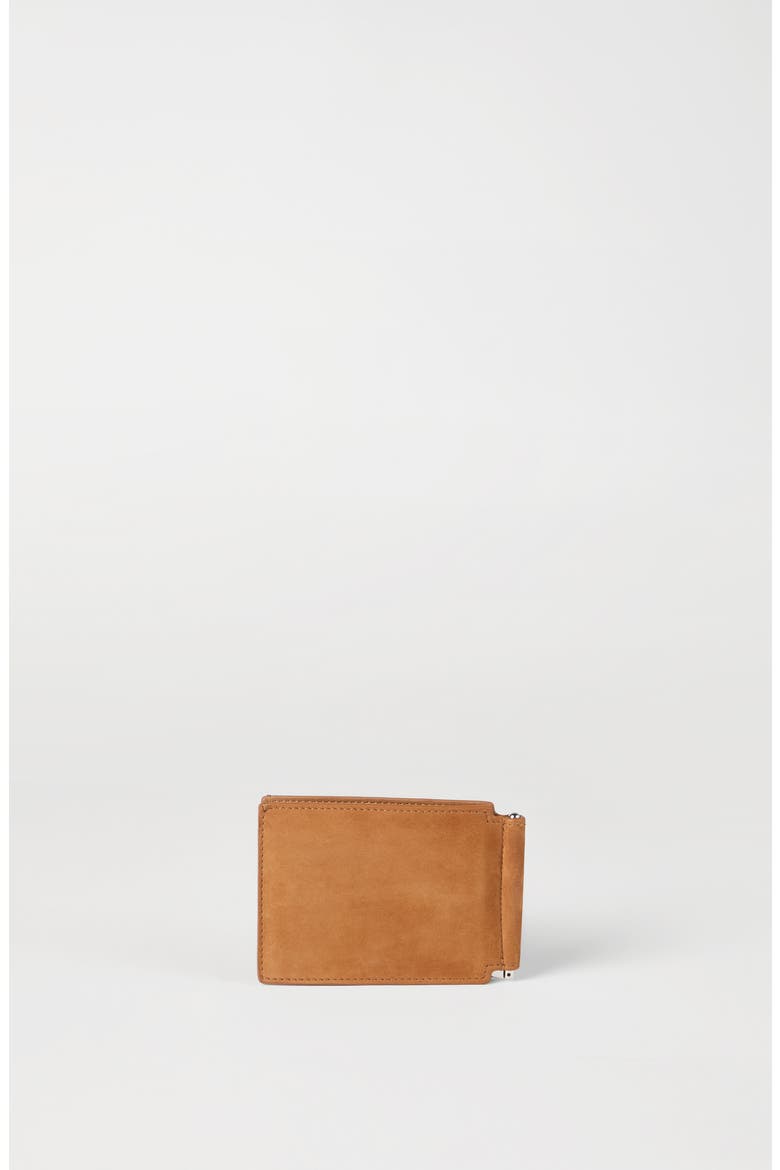 Nubuck wallet, Alternate, color, Cognac