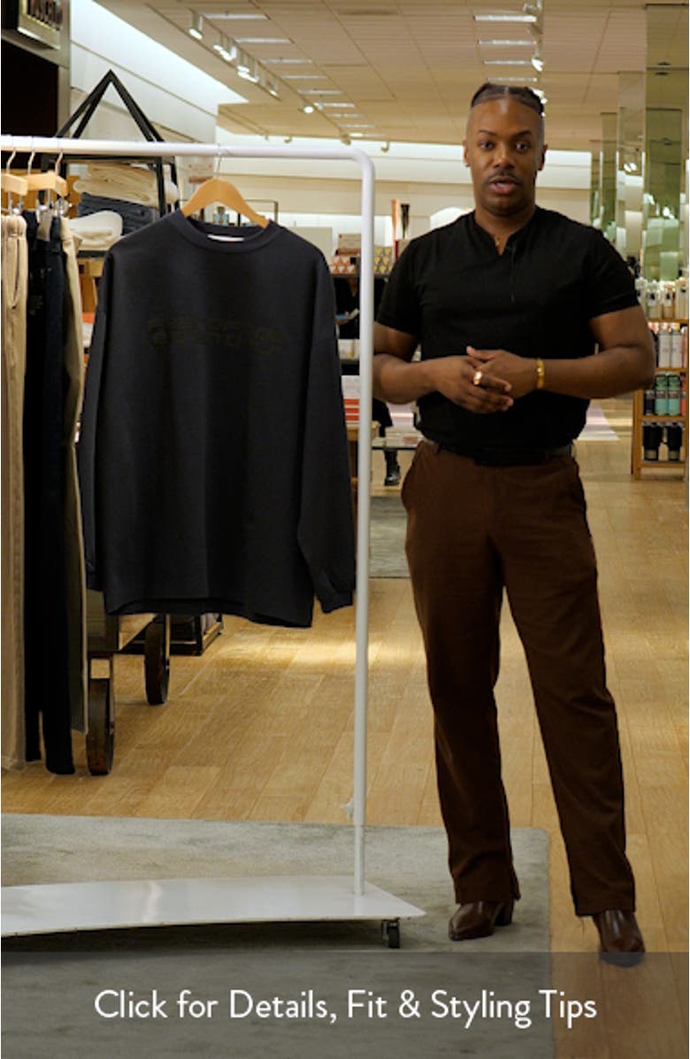 '90s Long Sleeve Logo Graphic T-Shirt, sales video thumbnail