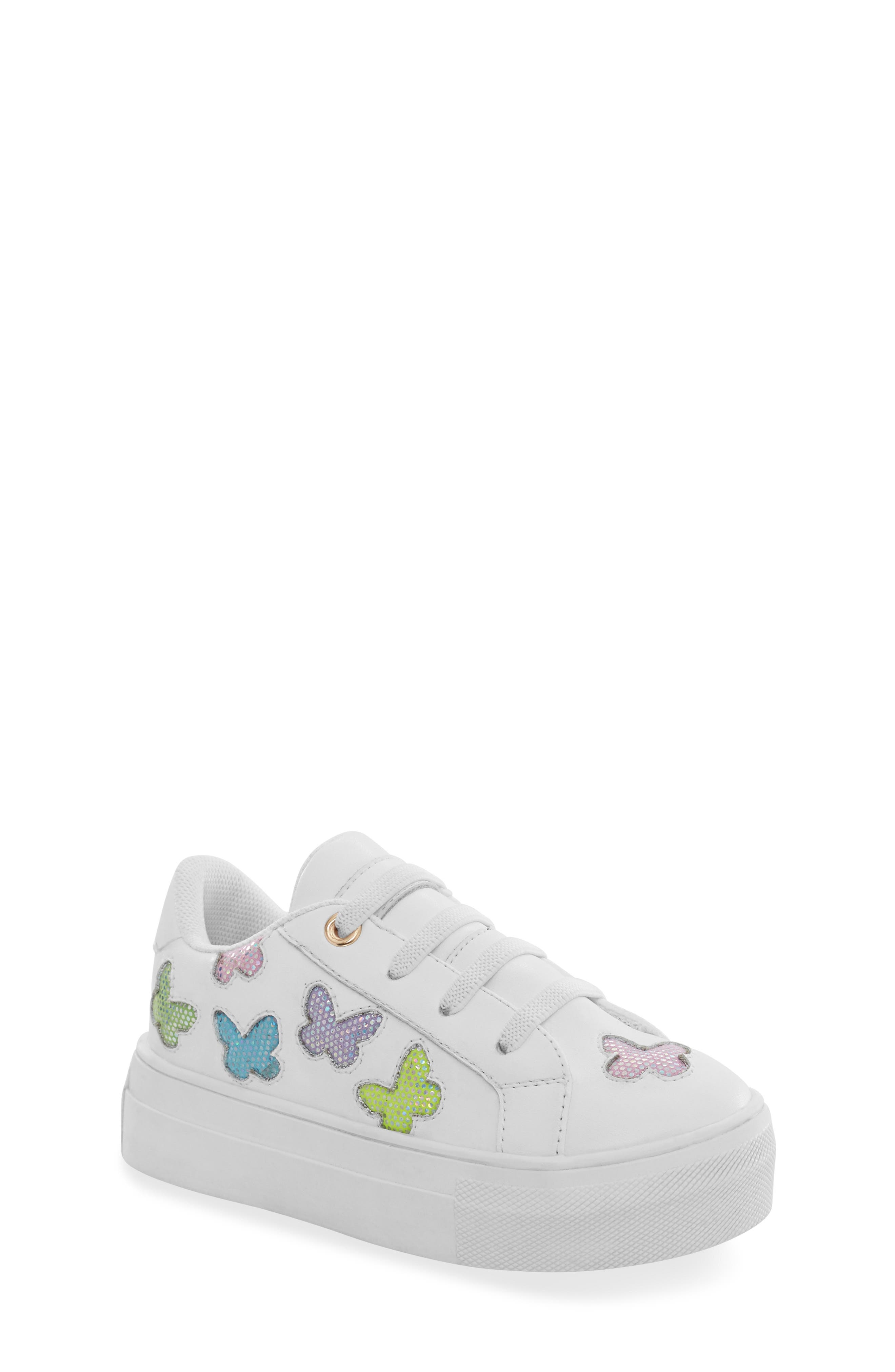 Kurt Geiger London Kids' Mini Laney Butterfly Sneaker, Main, color, 