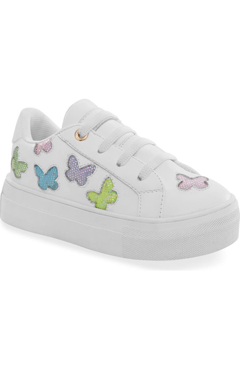 Kurt Geiger London Kids' Mini Laney Butterfly Sneaker, Main, color,