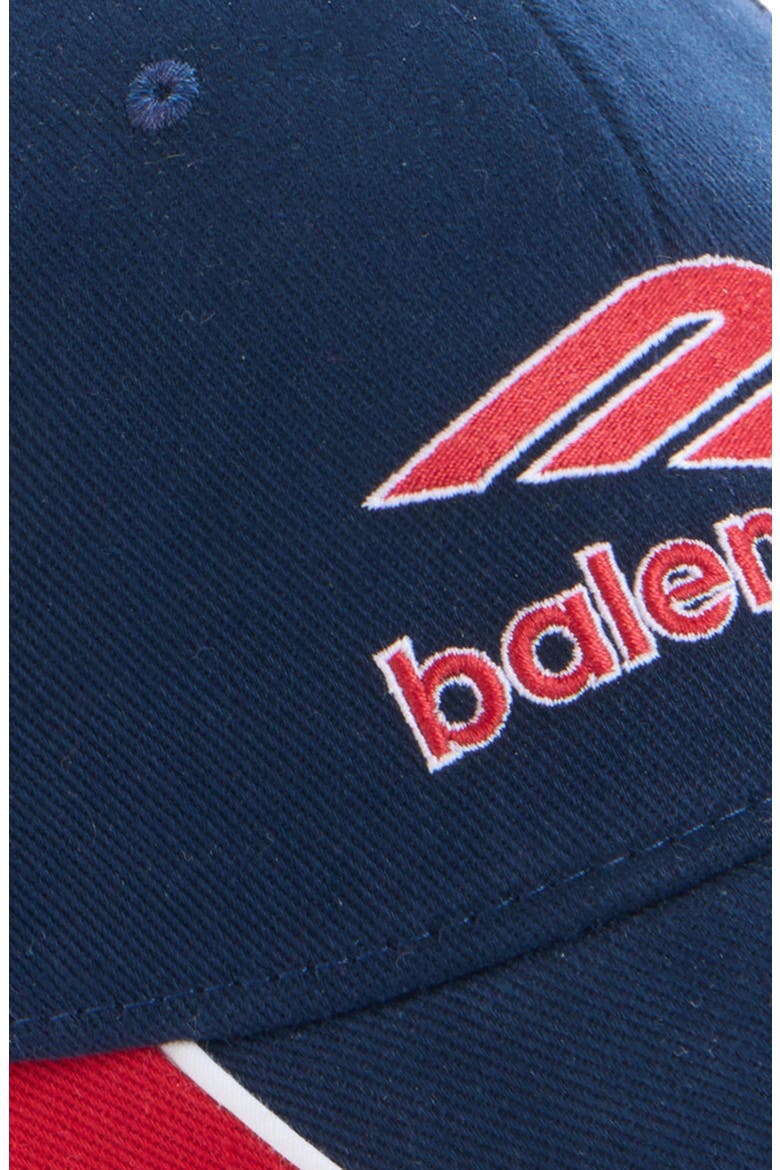 American Football Logo Embroidered Adjustable Baseball Cap, Alternate, color, 4104 DARK NAVY