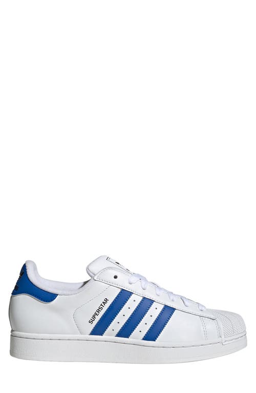 Adidas Originals Adidas Gender Inclusive Superstar Ii Sneaker In White/blue/black