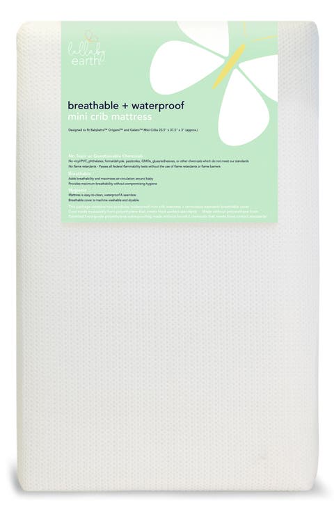 Breathable Lightweight Mini Crib Mattress