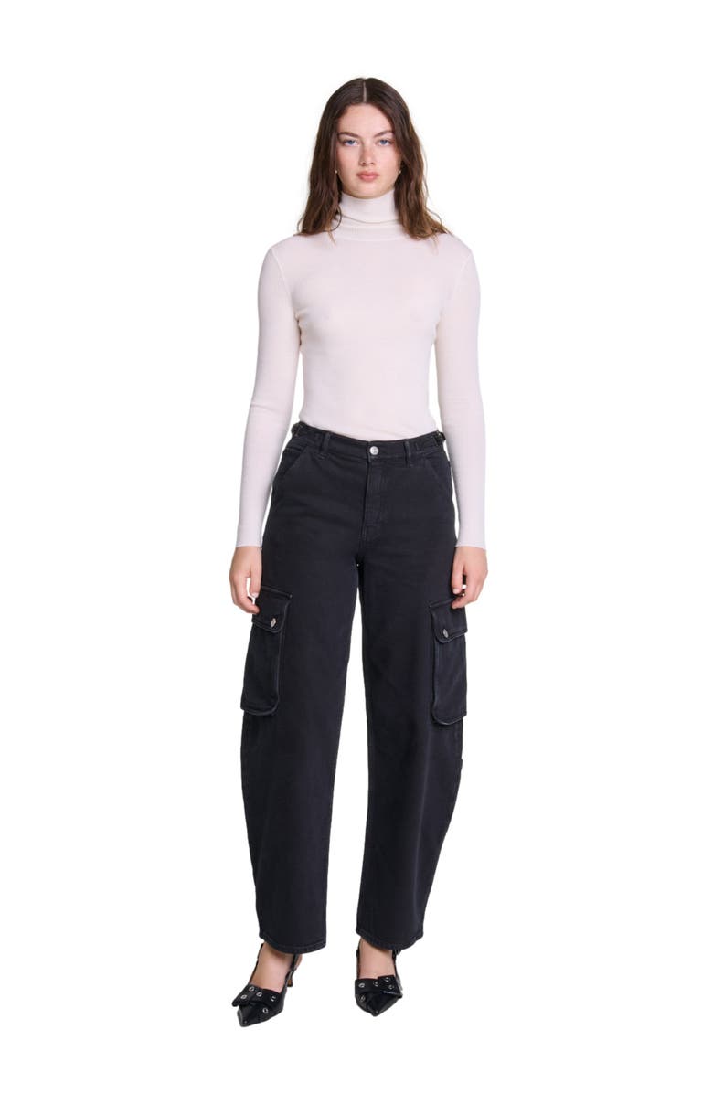 maje Cargo jeans, Main, color,