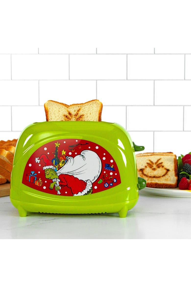 Grinch 2-slice Toaster, Alternate, color, None