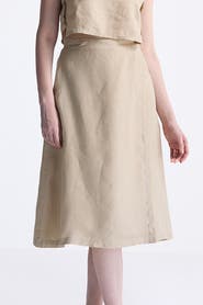 Reistor Overlap Midi Skirt
