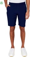 CONSTRUCT Regular Fit Solid Recycled Performance Drawstring Golf Shorts