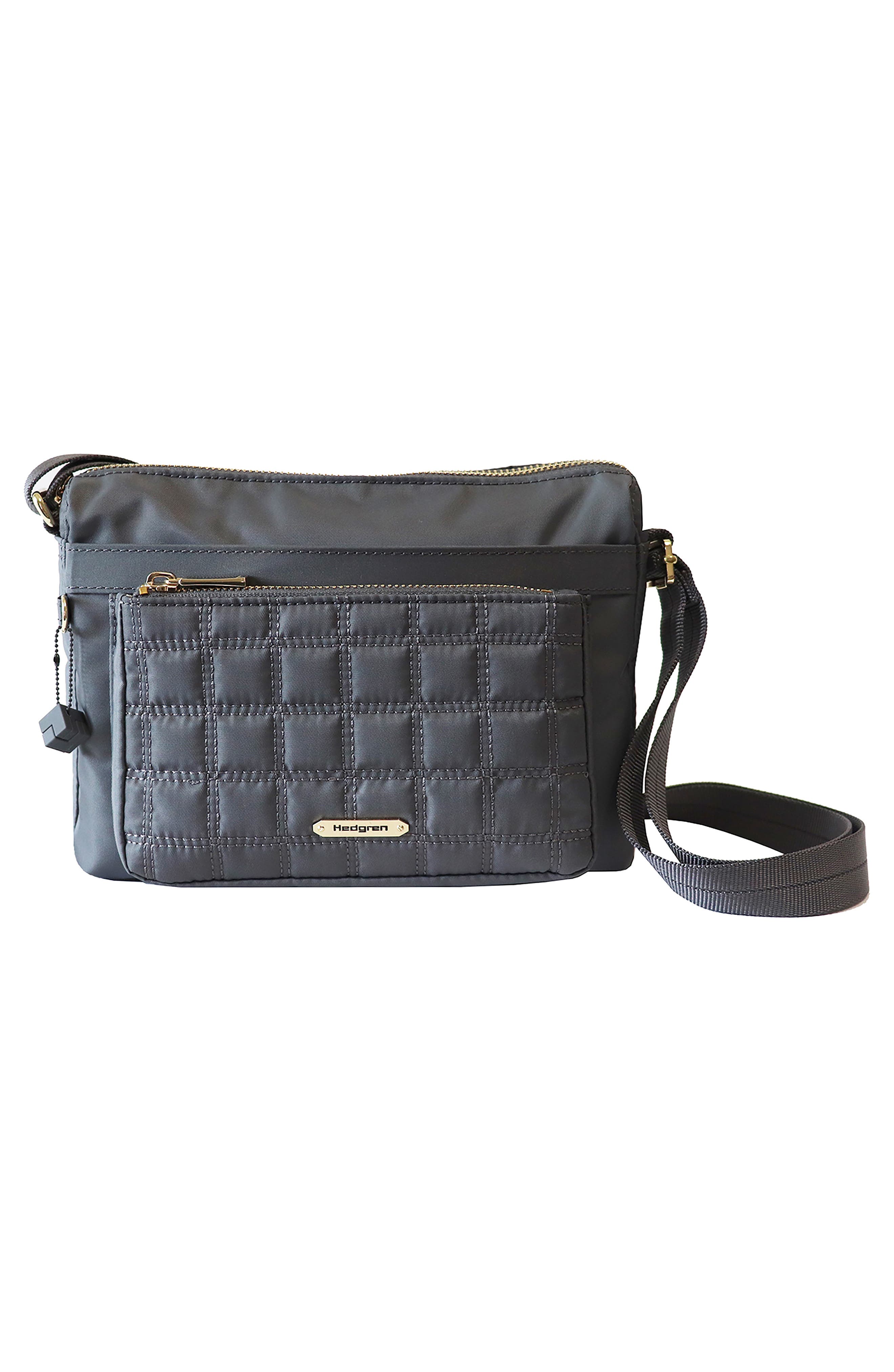 Aspire Isabella Water Repellent Crossbody Bag, Alternate, color, IRON GATE