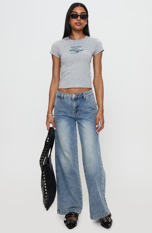 Princess Polly Skipper Low Rise Baggy Jeans